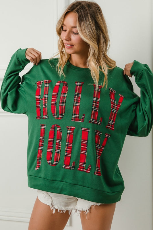 HOLLY JOLLY Christmas Sweatshirt