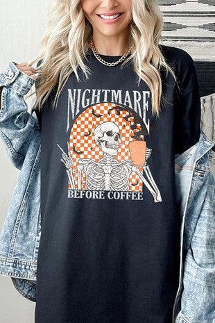 Nightmare Before Coffee Graphic Tee